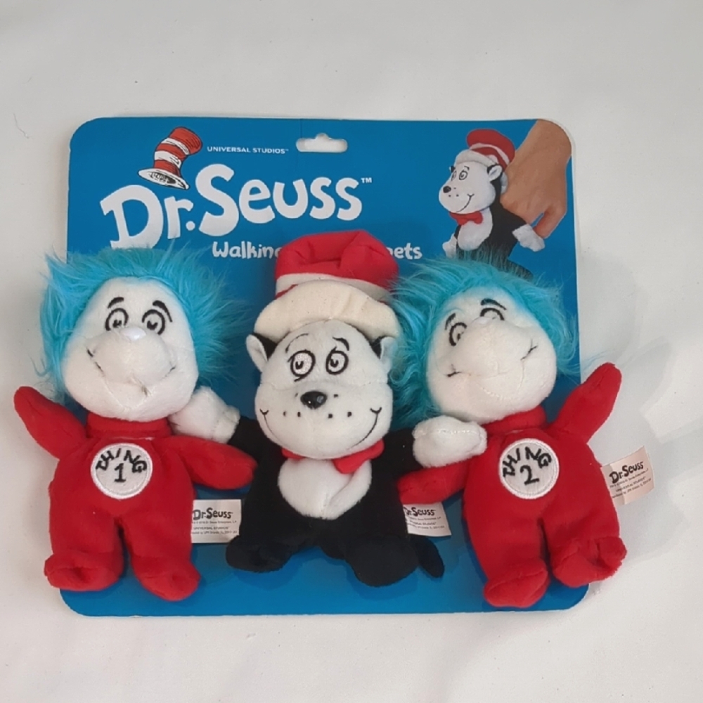 New Dr.Seuss Walking Finger Puppets